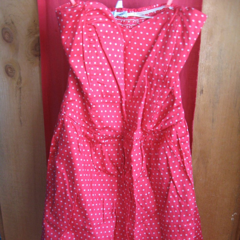 Little Red Mini Dress...Kim Chi Blue